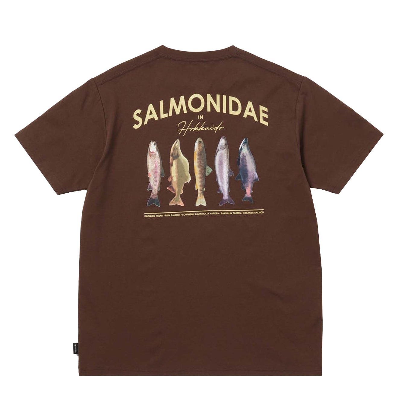 Snow Peak Northland Trout Dry T-Shirt Brown