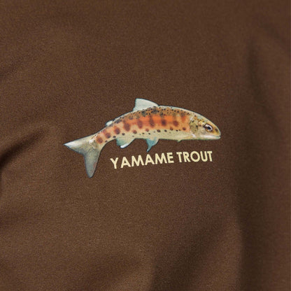 Snow Peak Northland Trout Dry T-Shirt Brown