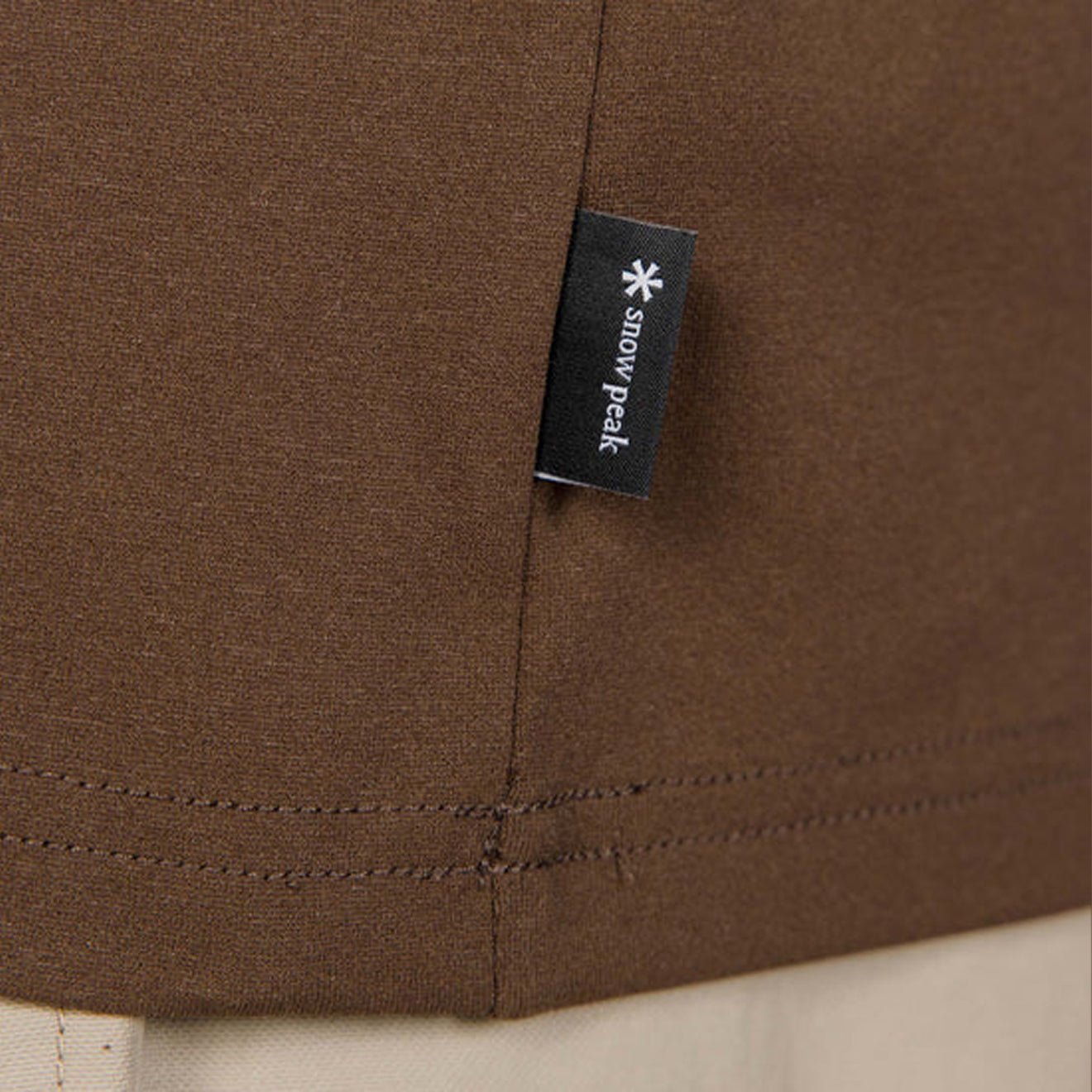 Snow Peak Northland Trout Dry T-Shirt Brown