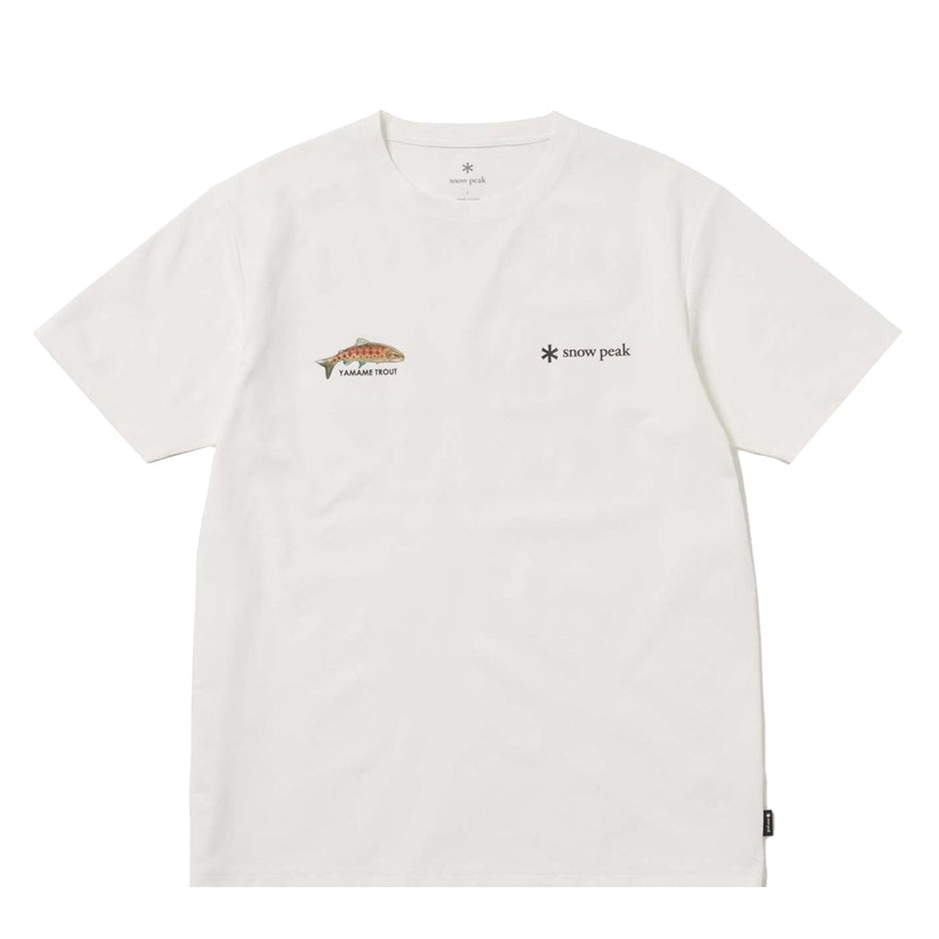 Snow Peak Northland Trout Dry T-Shirt Off White