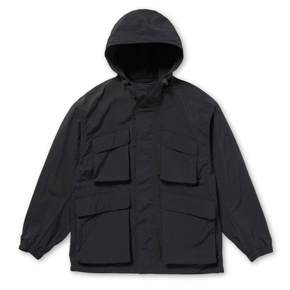 Snow Peak Nylon Double Rip Jacket Black