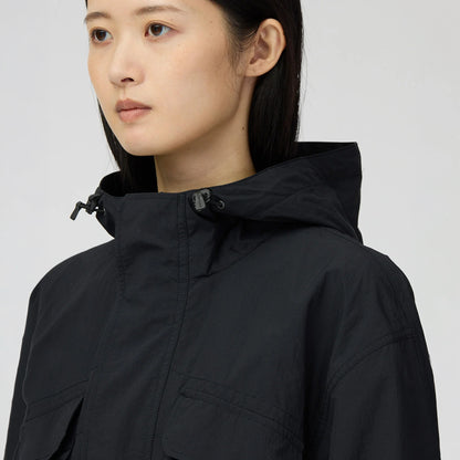 Snow Peak Nylon Double Rip Jacket Black
