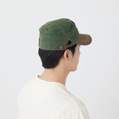 Snow Peak Oiled Military Cap Olive