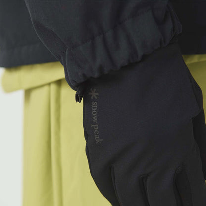 Snow Peak Polartec Power Stretch Gloves Black