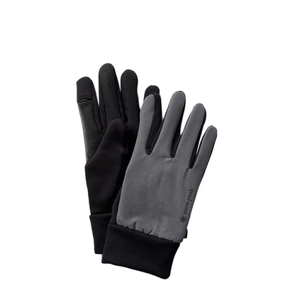 Snow Peak Polartec Power Stretch Gloves Grey