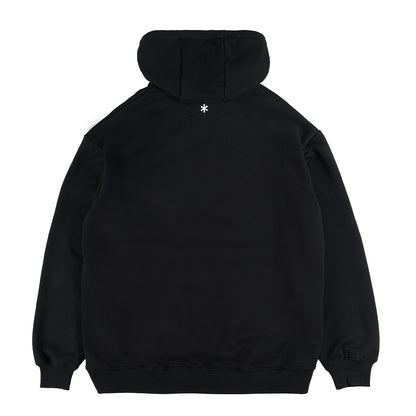 Snow Peak Square Logo Hoodie Black