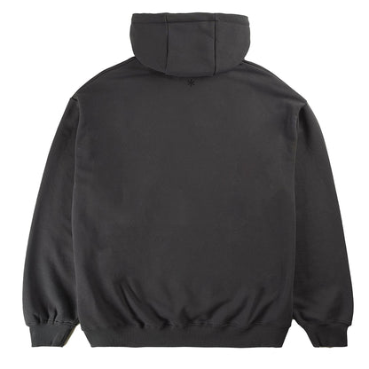 Snow Peak Square Logo Hoodie Charcoal