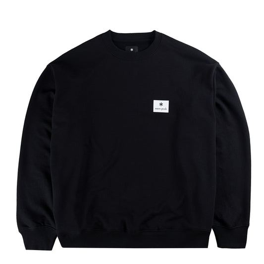Snow Peak Square Logo Pullover Black - The Sporting Lodge