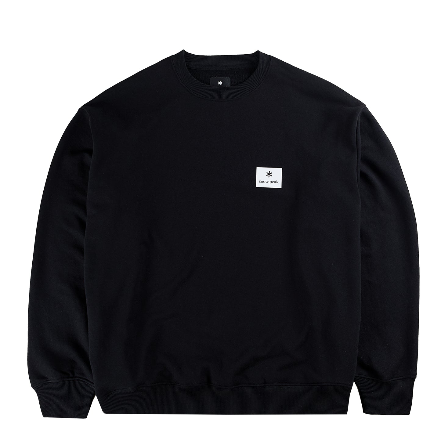 Snow Peak Square Logo Pullover Black