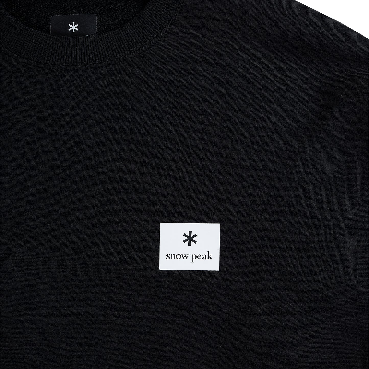 Snow Peak Square Logo Pullover Black