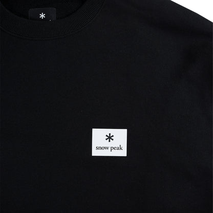Snow Peak Square Logo Pullover Black