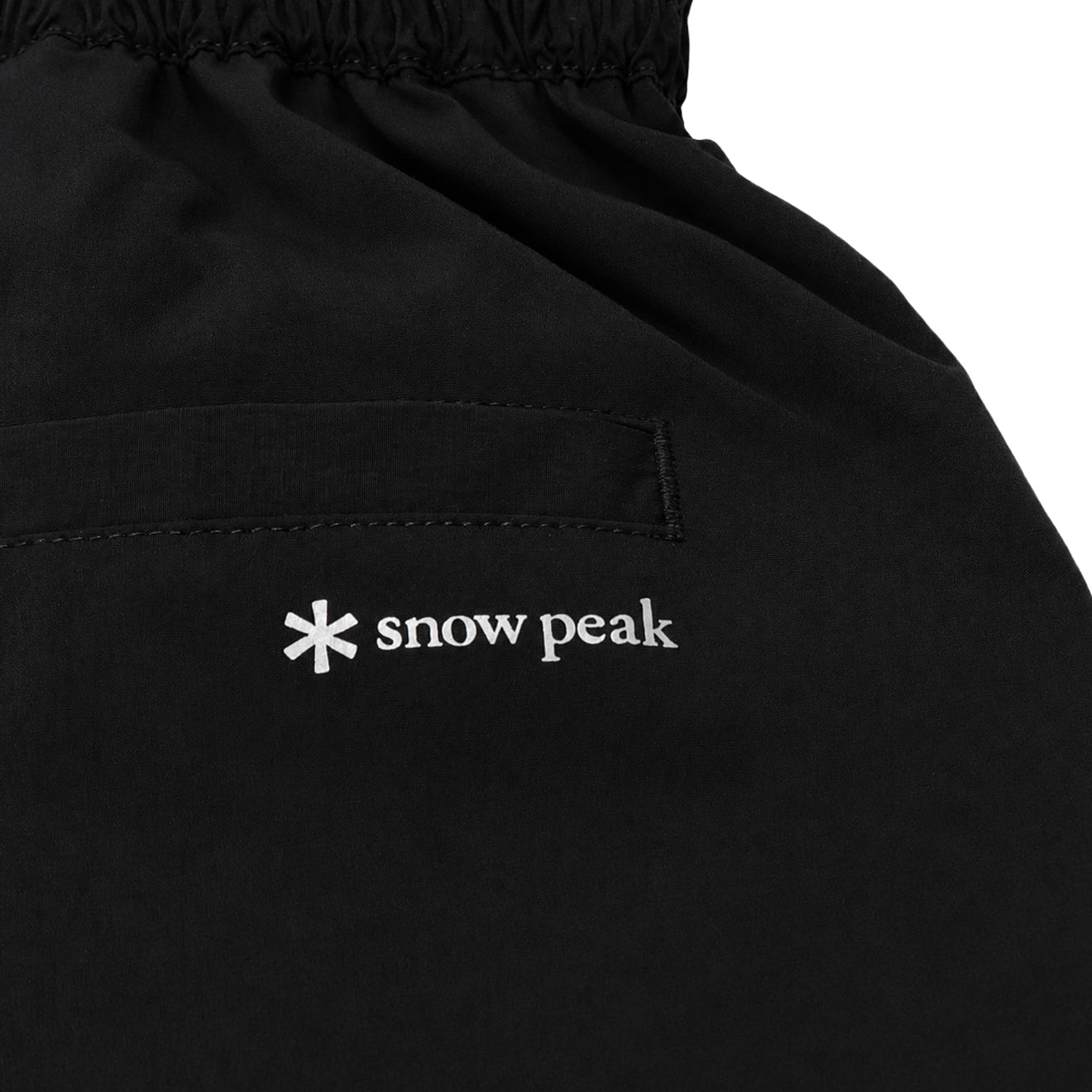 Snow Peak Standard Easy Shorts Black
