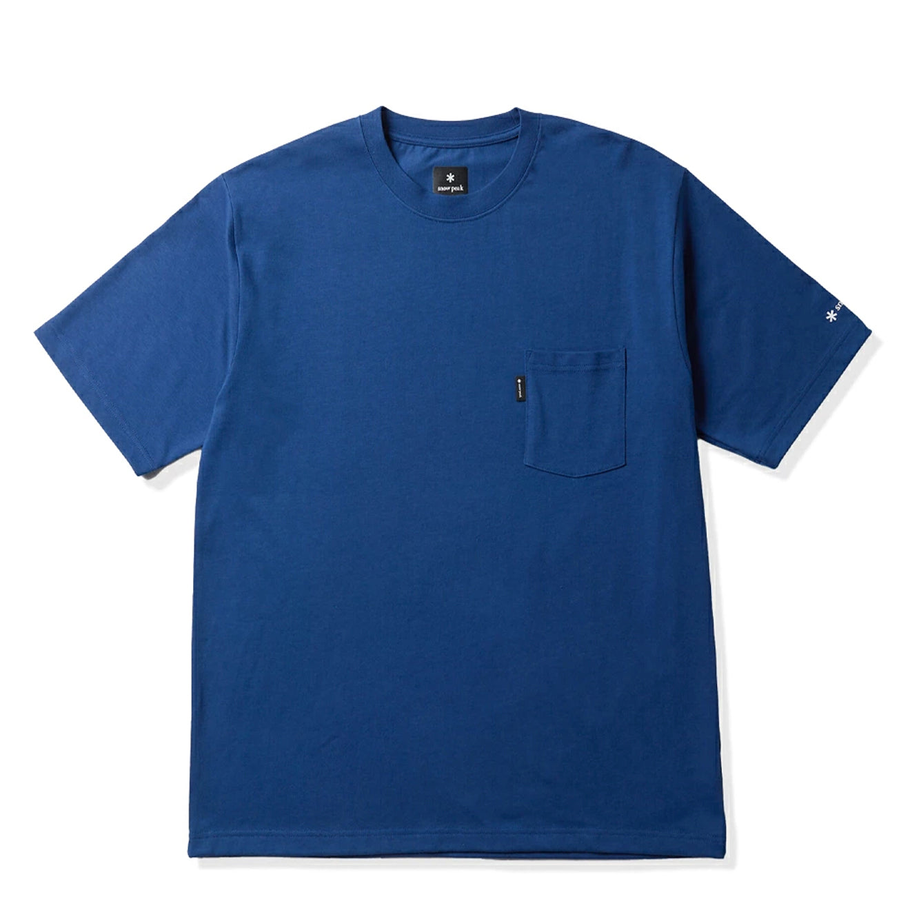 Snow Peak Standard Pocket T-Shirt Blue - The Sporting Lodge