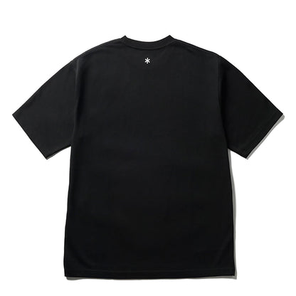 Snow Peak Standard Square Logo T-Shirt Black - The Sporting Lodge