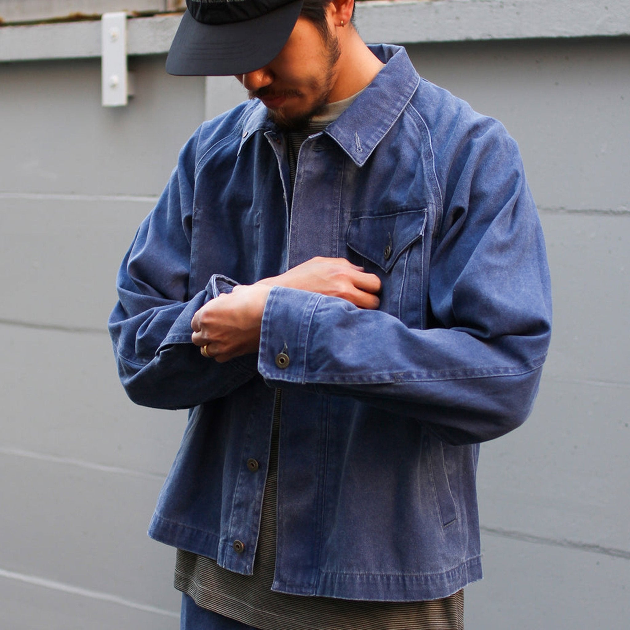 Snow Peak Sulfur Dyed Fade Coverall Blue – The Sporting Lodge