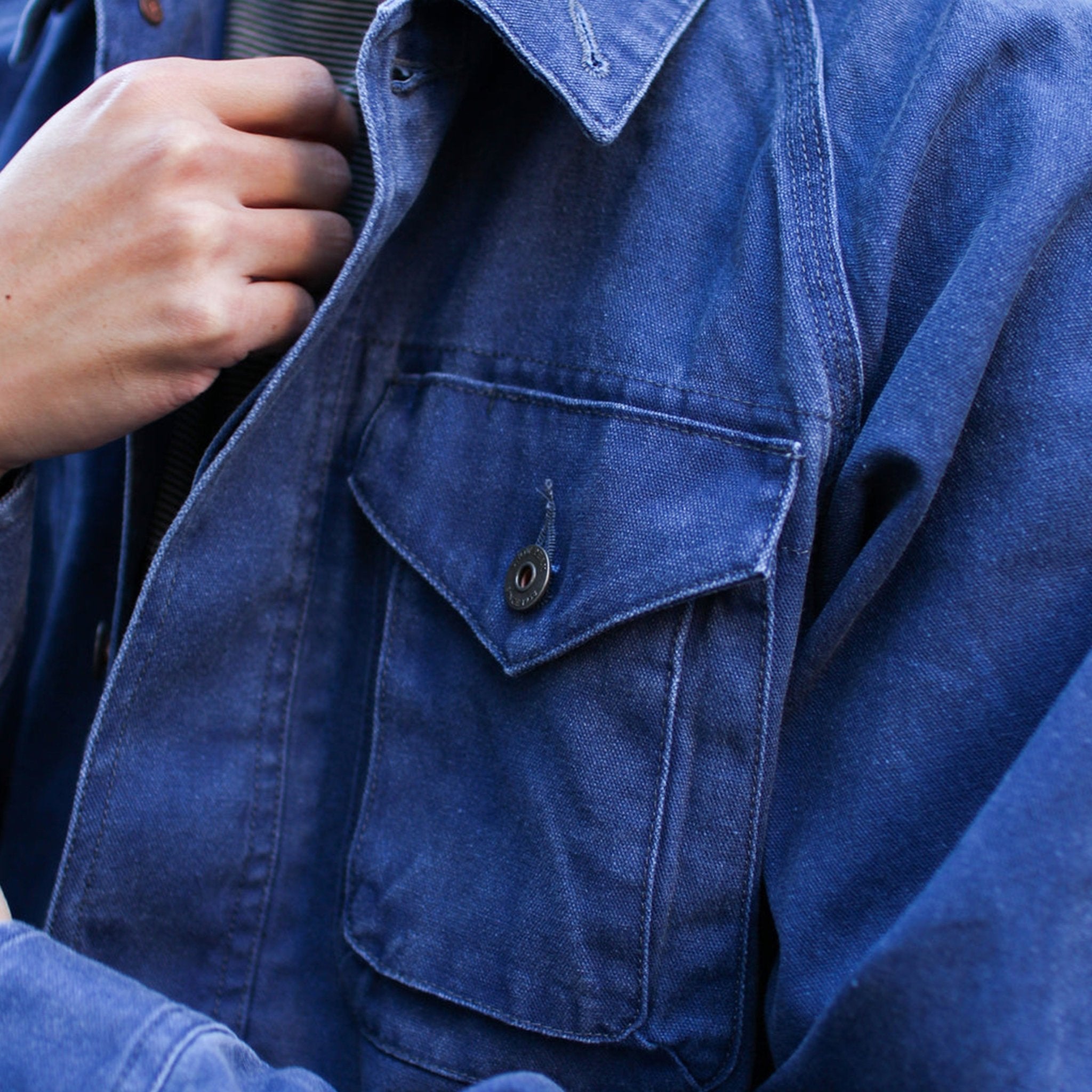 Snow Peak Sulfur Dyed Fade Coverall Blue – The Sporting Lodge