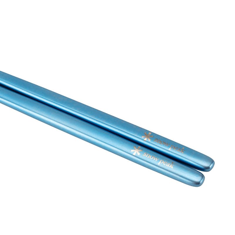 Snow Peak Titanium Chopsticks Blue - The Sporting Lodge