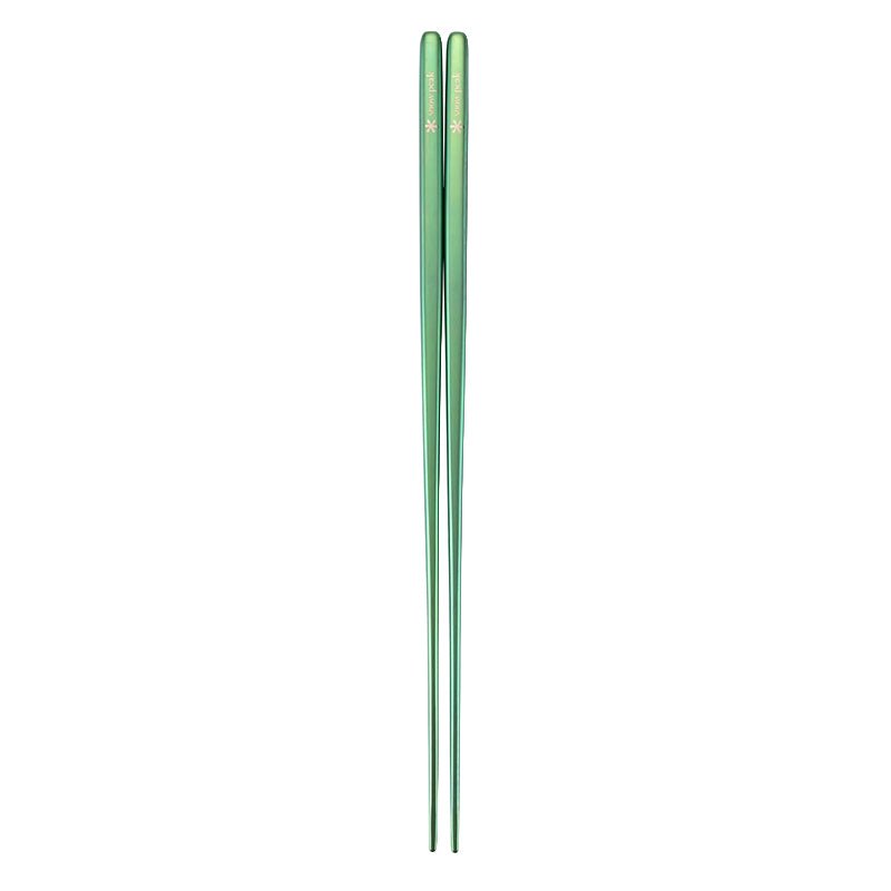 Snow Peak Titanium Chopsticks Green - The Sporting Lodge