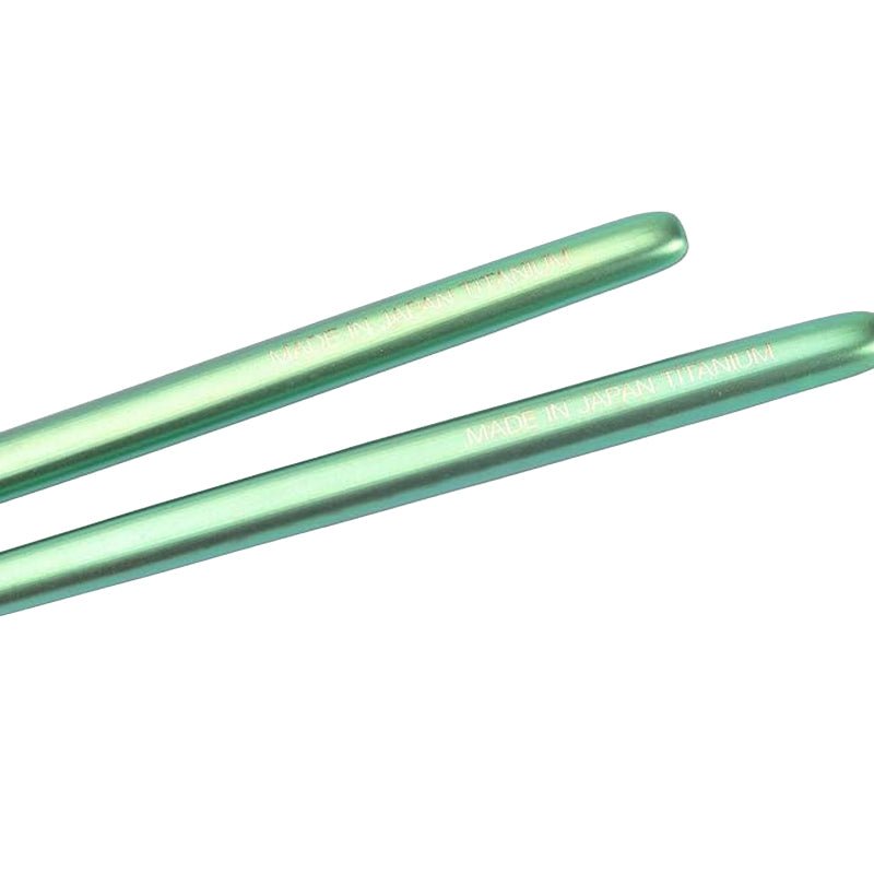 Snow Peak Titanium Chopsticks Green - The Sporting Lodge