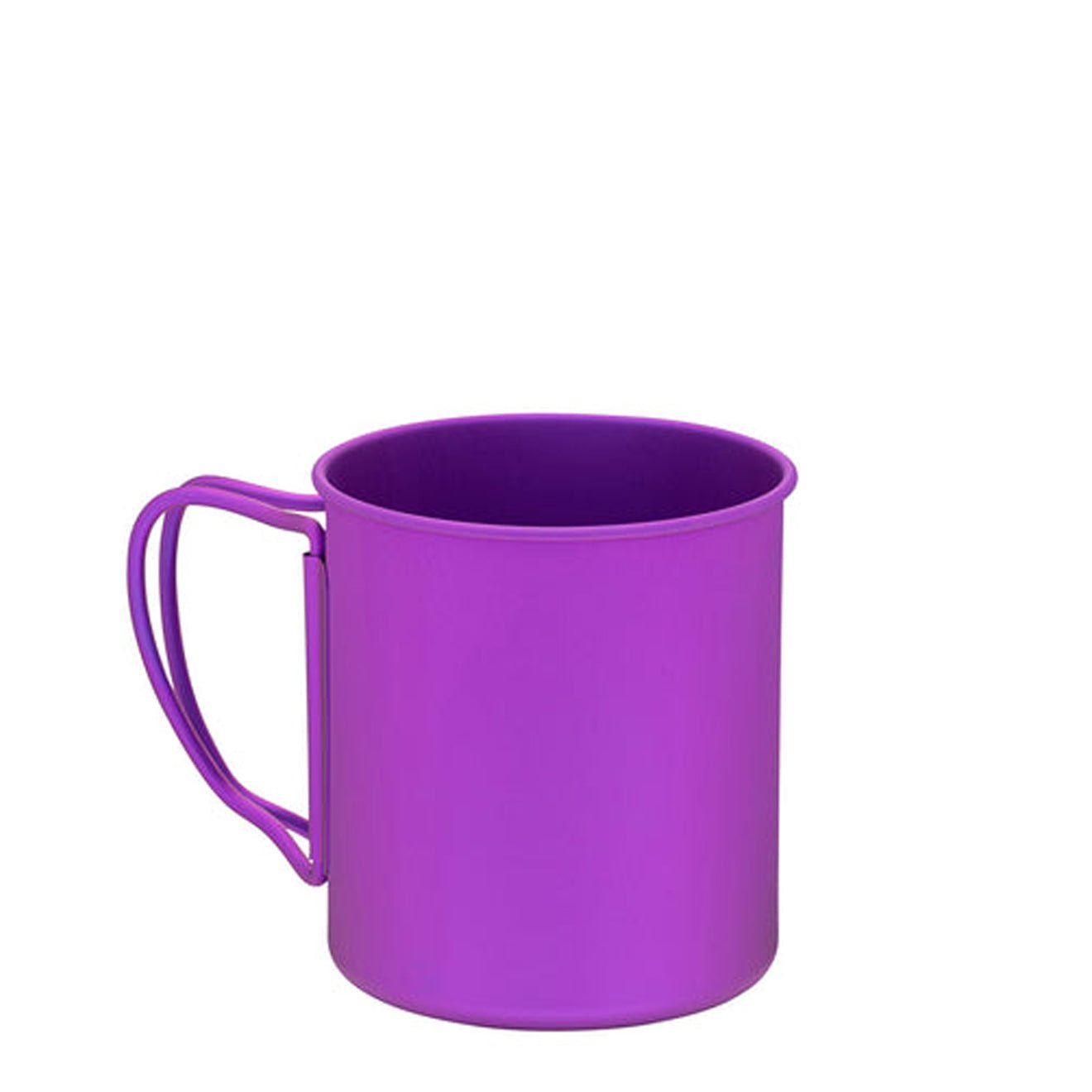 Snow Peak Titanium Single Wall 450 Mug Purple