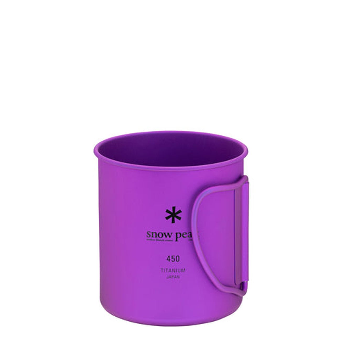 Snow Peak Titanium Single Wall 450 Mug Purple