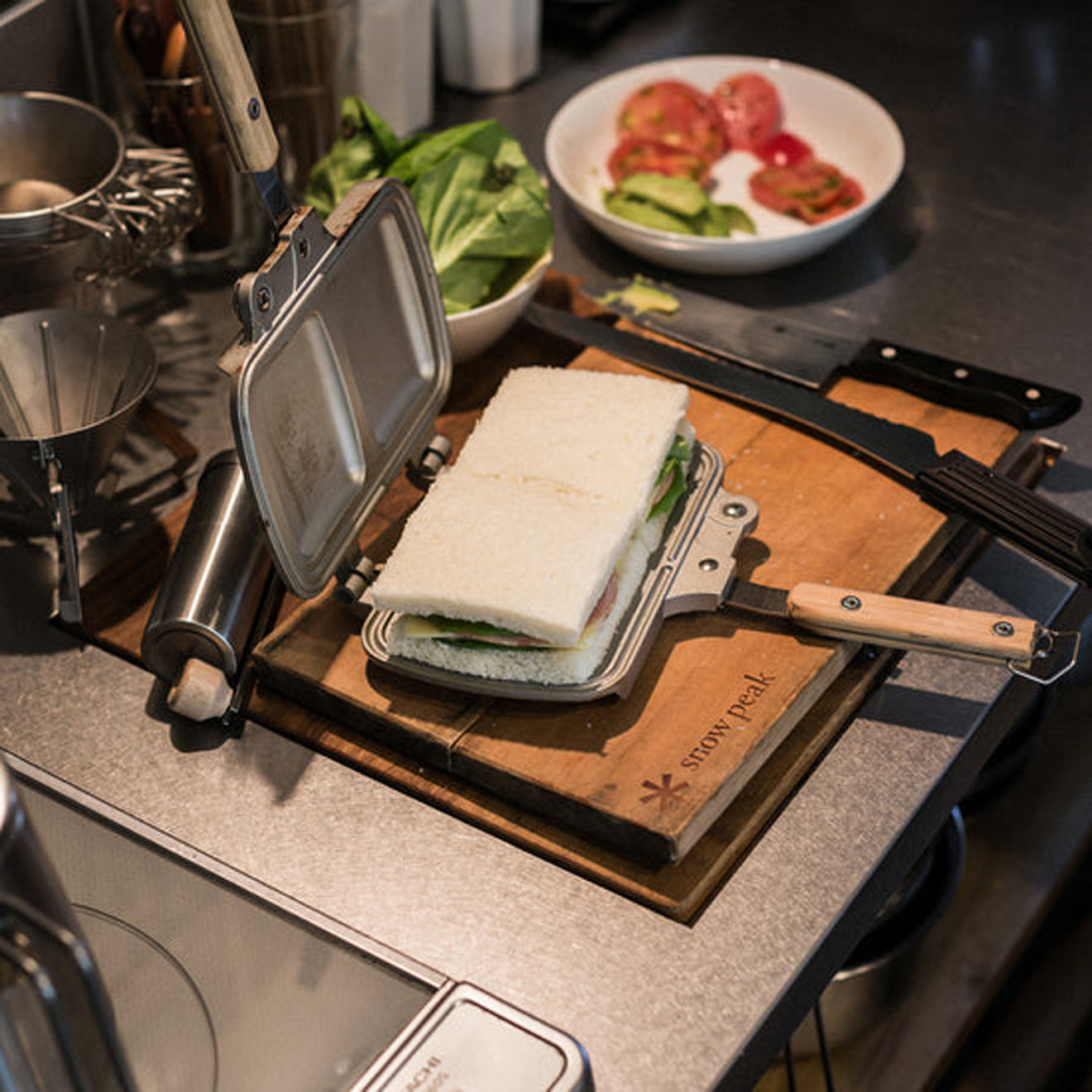 Snow Peak Toasted Sandwich Cooker Tramezzino - The Sporting Lodge