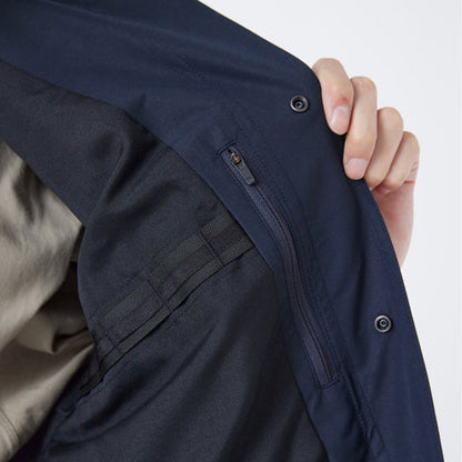 Snow Peak WINDSTOPPER Bal Collar Coat Dark Navy