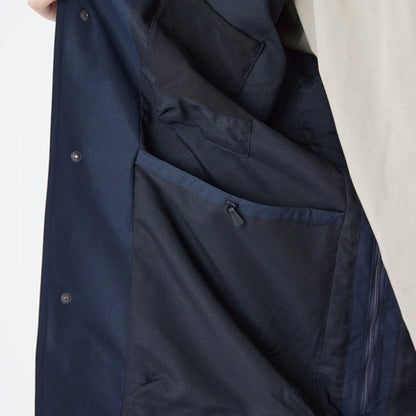 Snow Peak WINDSTOPPER Bal Collar Coat Dark Navy