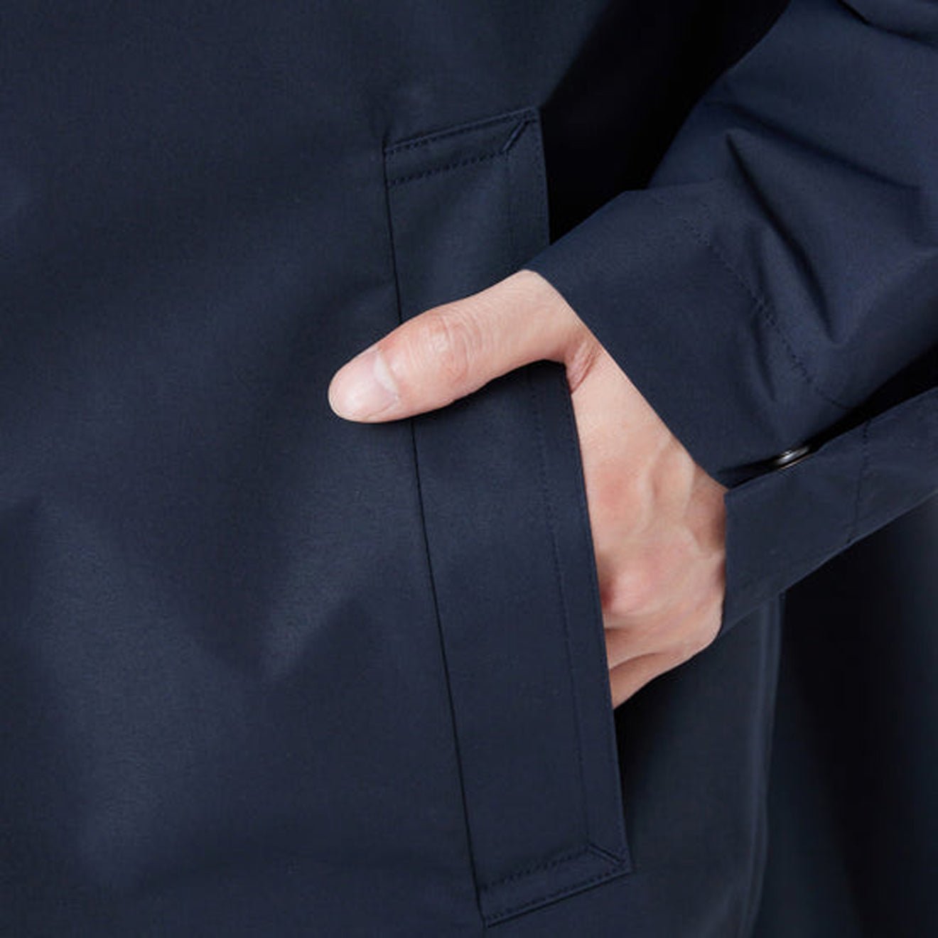 Snow Peak WINDSTOPPER Bal Collar Coat Dark Navy