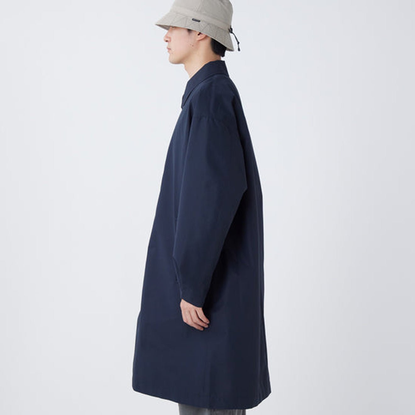 Snow Peak WINDSTOPPER Bal Collar Coat Dark Navy
