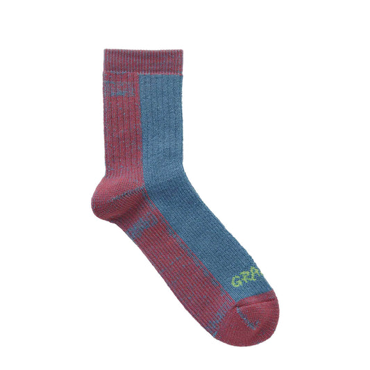 Gramicci 2-Tone Merino Wool Socks Berry