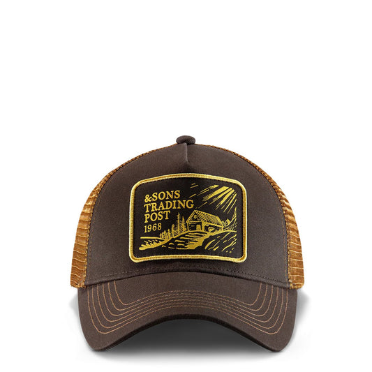 &Sons Cabin Trucker Cap Brown