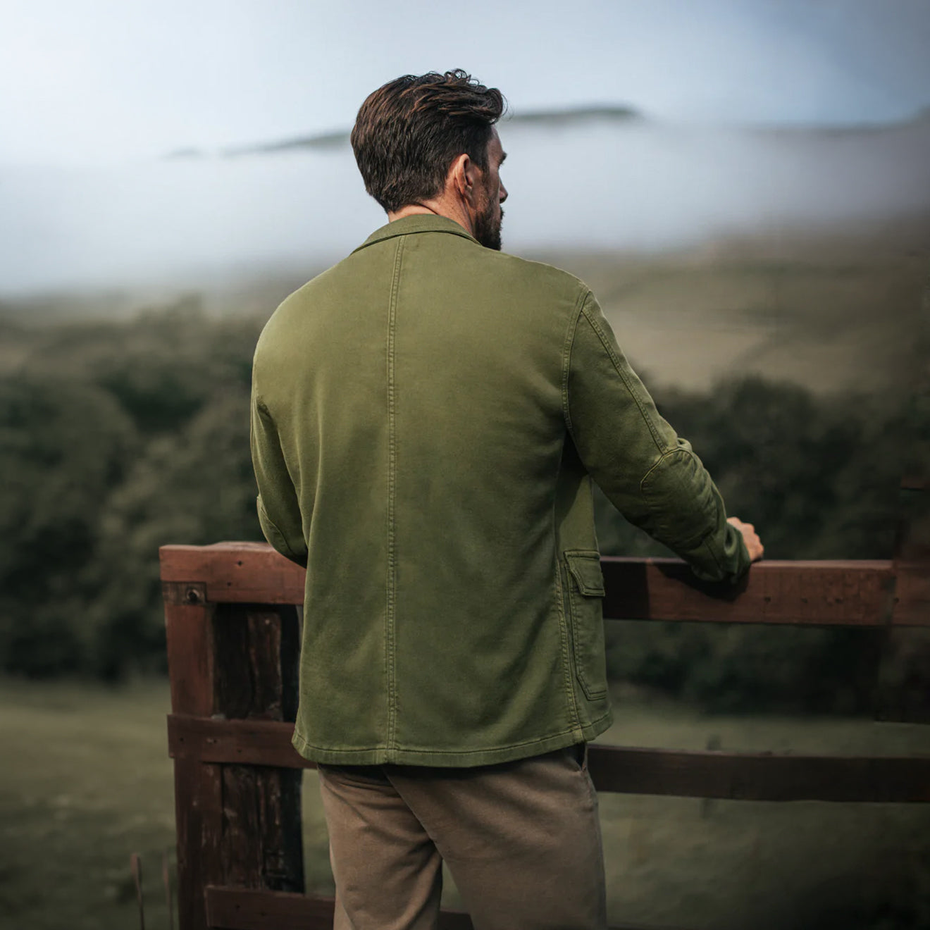 &Sons Carver Jacket Green