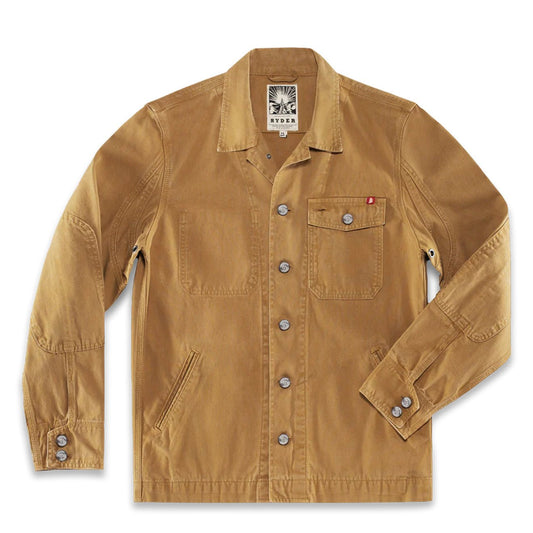 &Sons Ryder Hardwear Canvas Jacket Tan