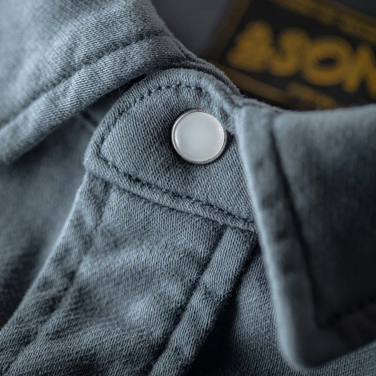 &Sons Sunday Shirt Storm Blue
