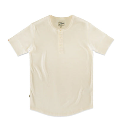 &Sons The New Elder Henley Short Sleeve Shirt Raw