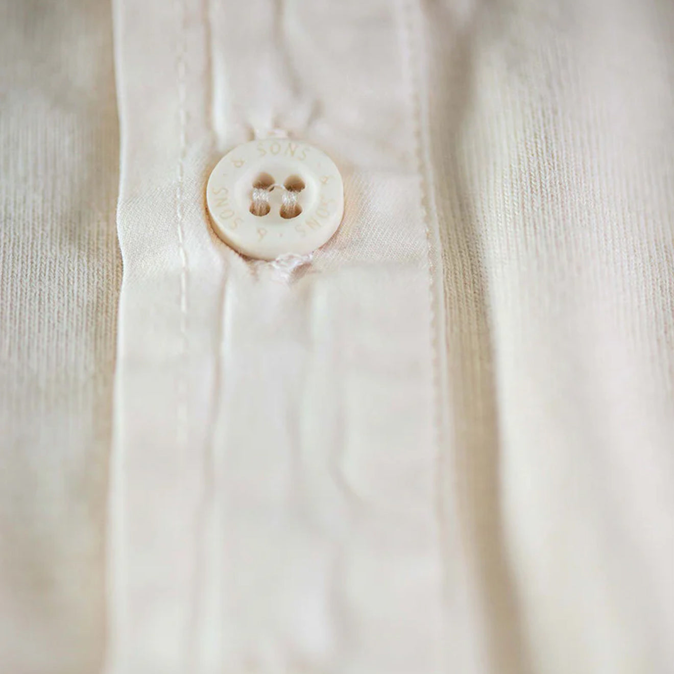 &Sons The New Elder Henley Short Sleeve Shirt Raw
