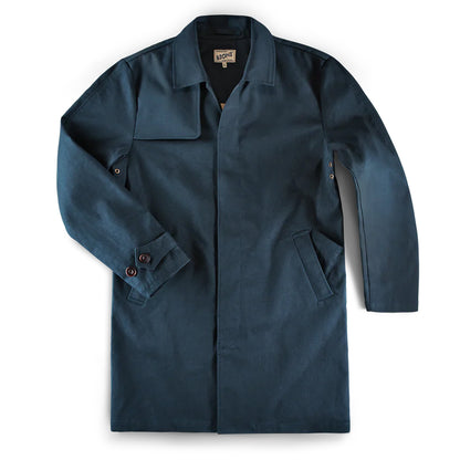 &Sons Woodward Raincoat Jacket Navy