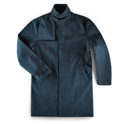 &Sons Woodward Raincoat Jacket Navy
