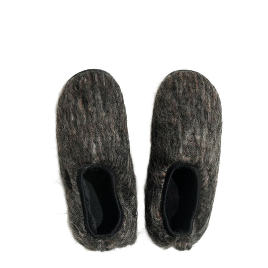 Subu Womens Dots Vamp Slipper Noctine Brown - The Sporting Lodge