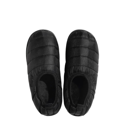 Subu Womens Vamp Platform Slipper Black
