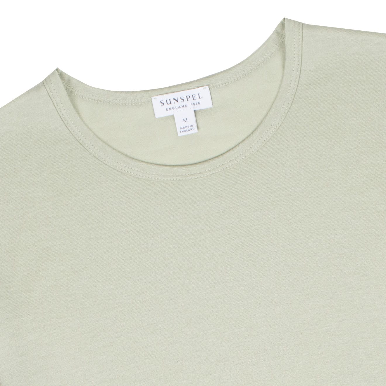 Sunspel Womens Classic T-Shirt Pistachio