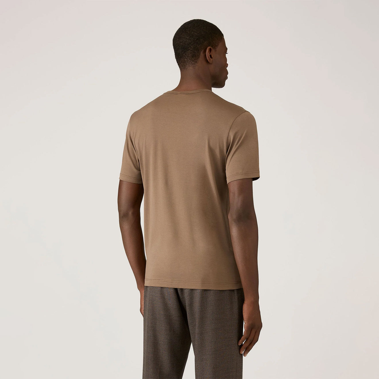Sunspel Classic Crew T-Shirt Dark Cedar - The Sporting Lodge