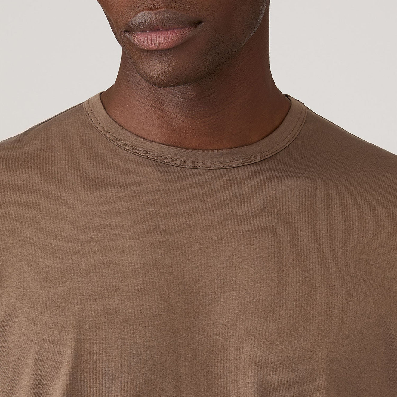 Sunspel Classic Crew T-Shirt Dark Cedar - The Sporting Lodge