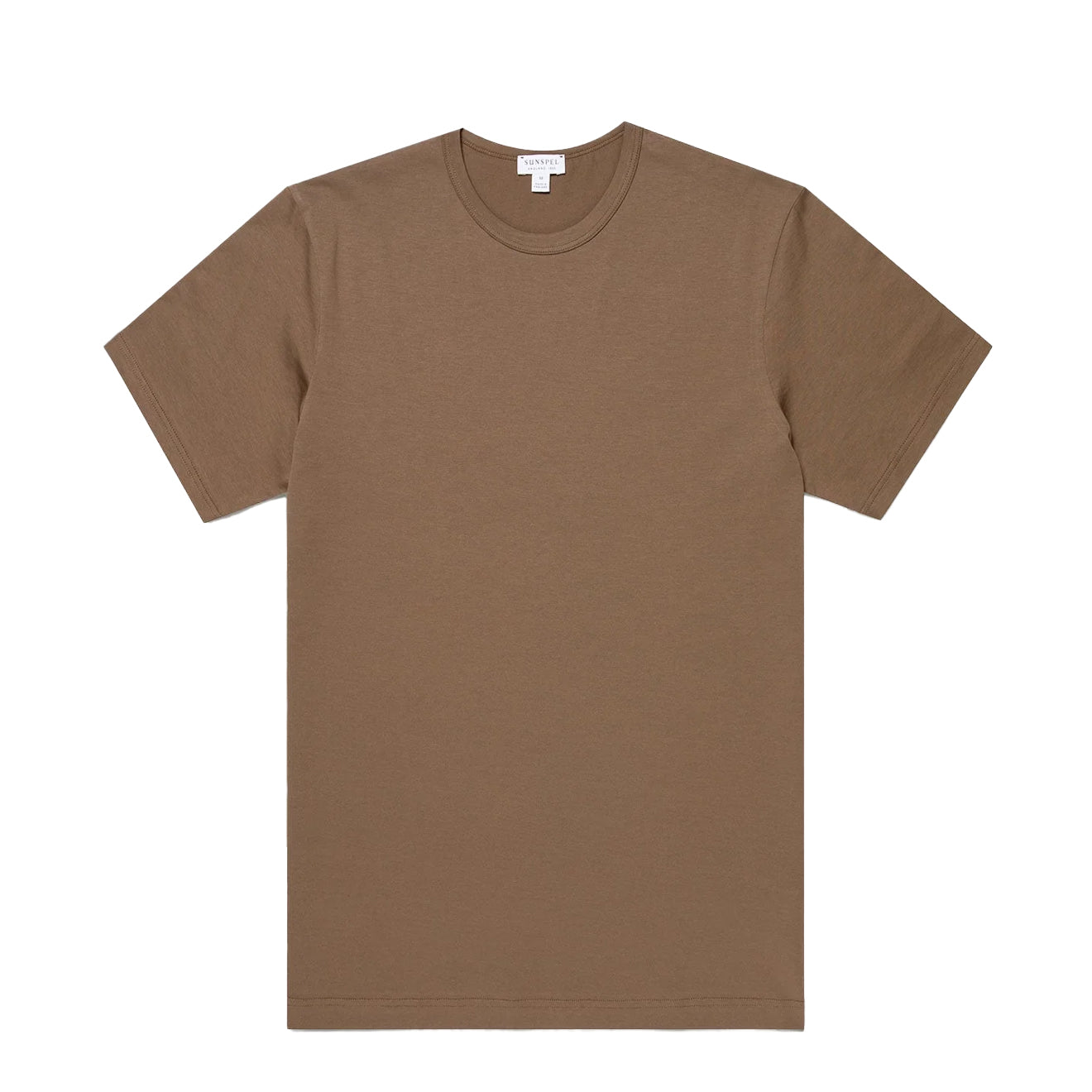 Sunspel Classic Crew T-Shirt Dark Cedar - The Sporting Lodge