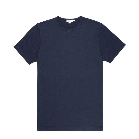 Sunspel Classic Crew T-Shirt Navy