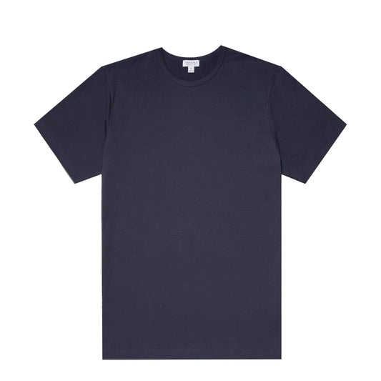 Sunspel Classic Crew T-Shirt Navy