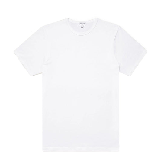 Sunspel Classic Crew T-Shirt White