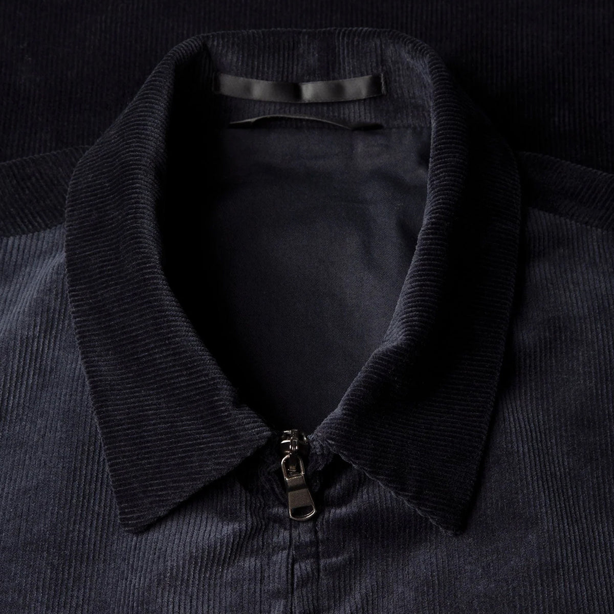 Sunspel Cord Harrington Jacket Navy