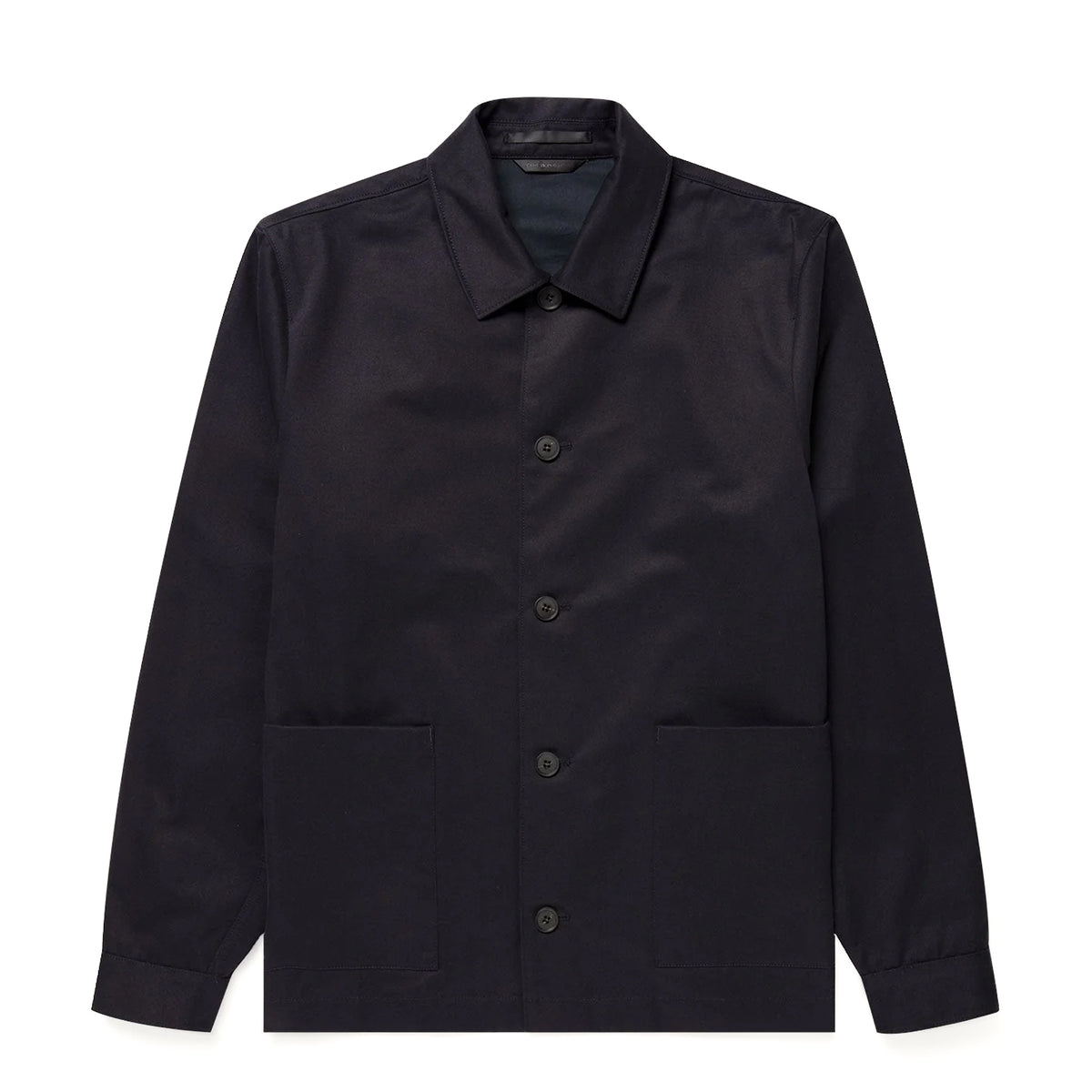 Sunspel Cotton Drill Twin Pocket Jacket Navy